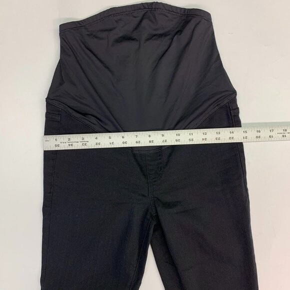 Madewell Women's Maternity Over-the-Belly Skinny Jeans in Lunar‎ Wash Size 25 - Picture 14 of 15